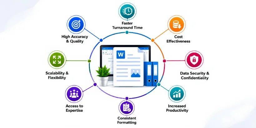 Features of outsourcing word processing services