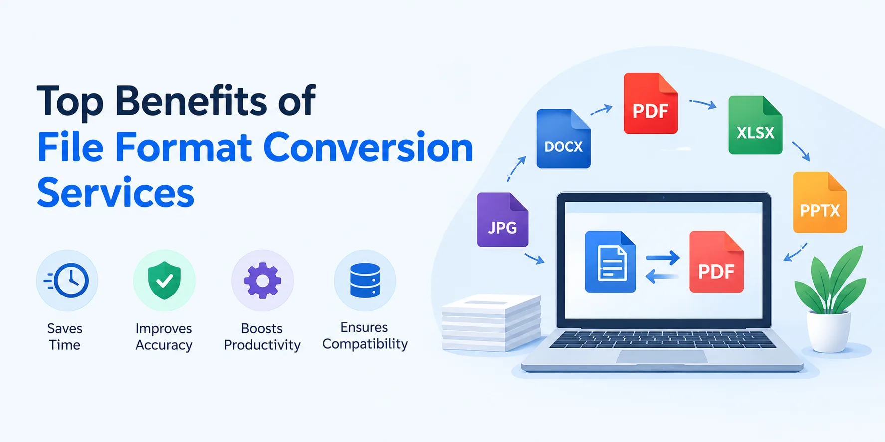 Top benefits of file format conversion services