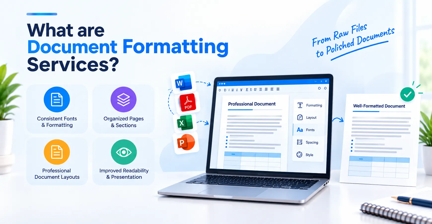 What are document formatting services?