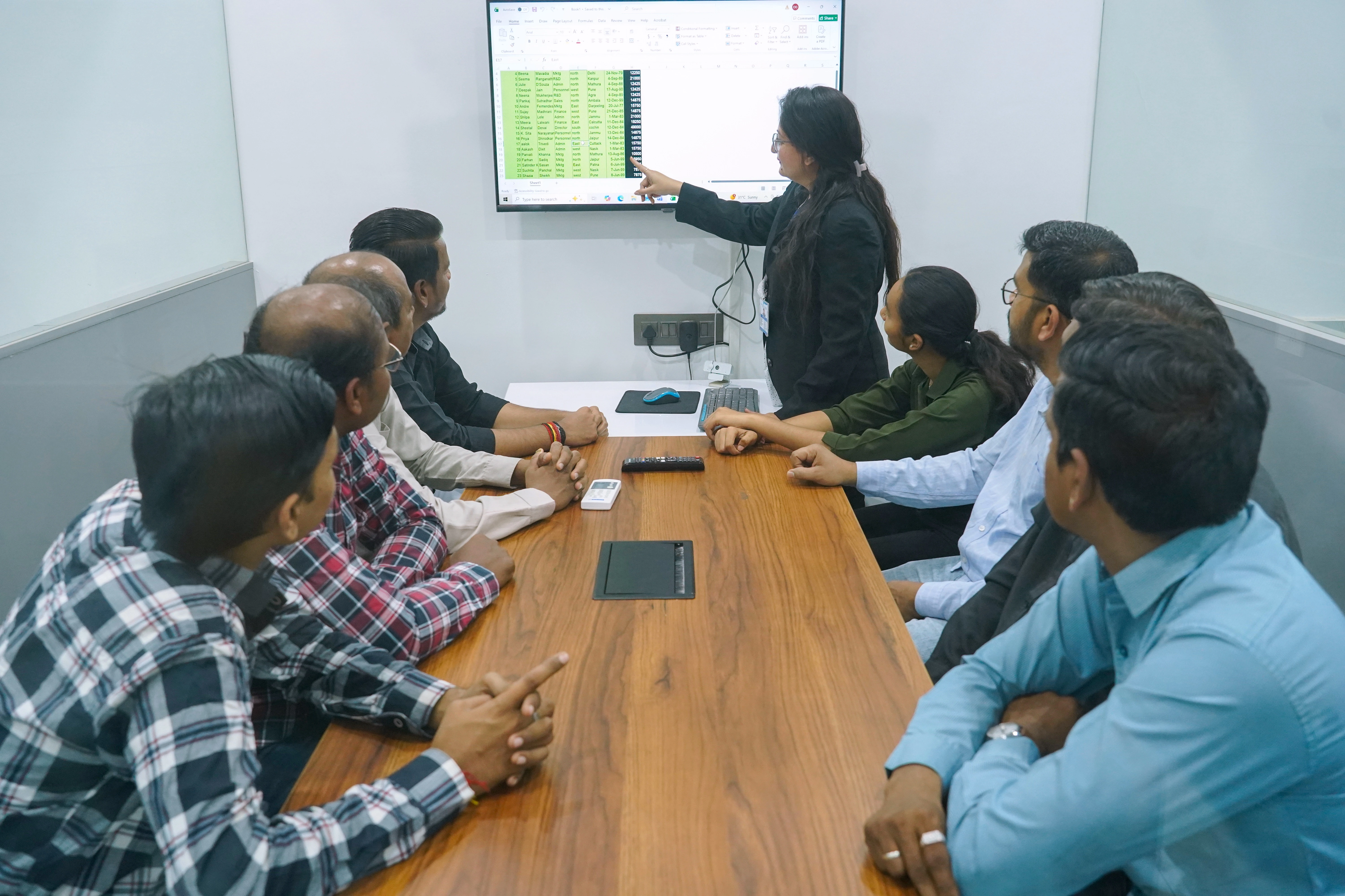 Data Entry Inc Team Meeting